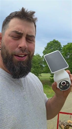 Wireless 355-Degree Solar-Powered Security Camera