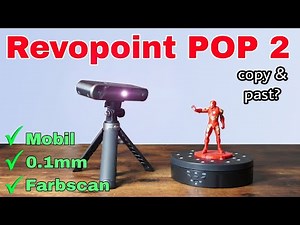 Revopoint POP2 3D Scanner - Diese Maßhaltigkeit! Großartig!