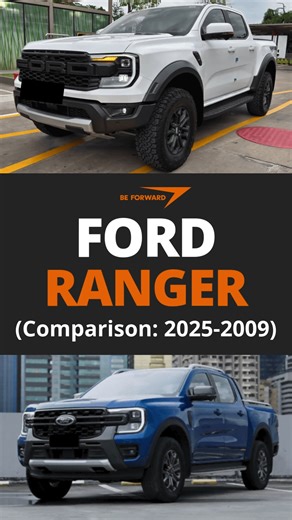 Ford Ranger Comparison (2025-2009) . . . See more Ford Ranger Cars here: https://go.beforward.jp/FBReels_FordRanger #ford #ranger #beforward #car #cars #carporn #automotive #autos #auto #cargram #carspotting #carselfie #usedcar #transport #transportation #carsforsale #carlove #usedcar #instacar #automobile #instacars #rides #carstagram | BE FORWARD