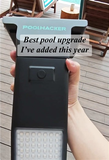These solar pool lights completely changed my pool at night ✨ So easy to install. Honestly the best poolside lights I've ever had. Fit most of pools including the aboveground and inground pools Every pool needs lights like this! #poolhacker#pooltok #poolday #poollife #tiktokshopspringglowup
