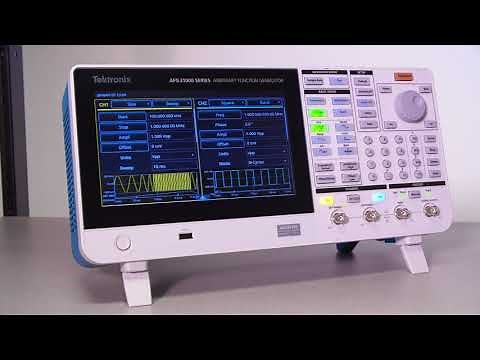 Tektronix AFG31000 Series Arbitrary Function Generators - Technical Overview