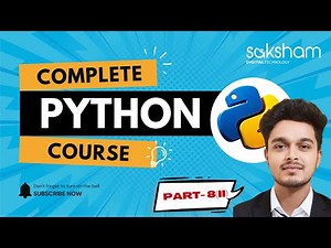 Python Series Part 8(2) | OOPS Concept Explained in Python | Saksham Digital Technology