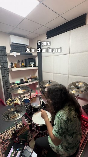Tried @JohnChamling @John & The Locals @Jasperr_ #kgaru #johnchamling #johnandthelocals #songcover #drumcover #drumpractice #butwalmuse #butwal #nepal #tiktok #johnrai