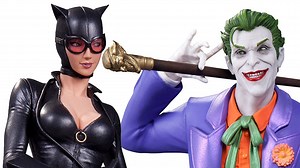 DC Showcases Catwoman and Joker Collectables Line
