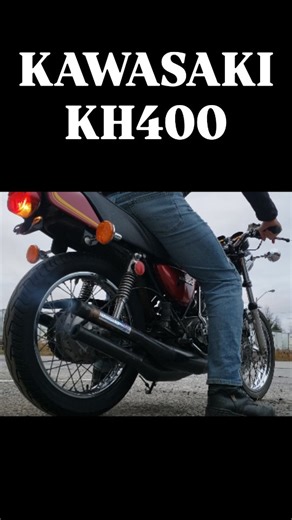 KAWASAKI KH400 #motorcycle #kawasaki #2stroke #twostroke #classicmotorcycle | Pete's Classic Cycle