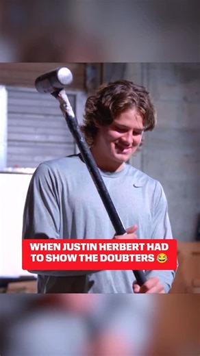 ESPN Originals on Instagram: "Justin Herbert has something for the haters 😂"