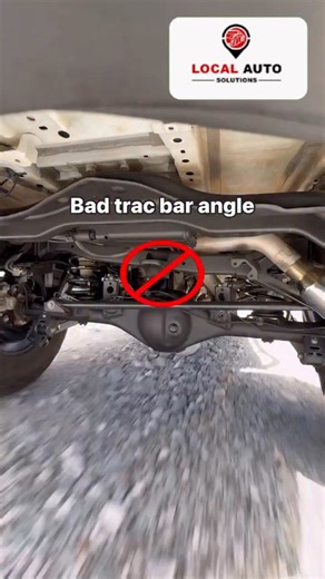 Bad track bar angle? ⚙️ It throws off suspension geometry, causes...