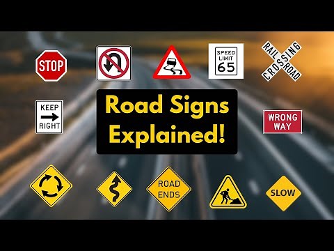 Road Signs - Your Guide To Safe Driving! | VIC Driving School