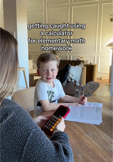 Getting Caught Using a Calculator for Homework