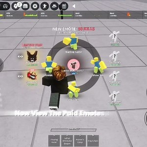 How To Get Second Emote Page For Free In Tsb 🤑 | Roblox | The Strongest Battleground | #game #roblox