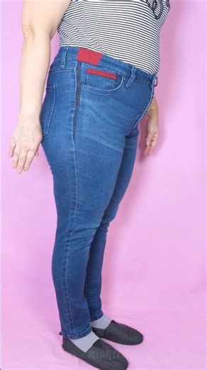 Best Sewing Hack & Tip to Upsize Jeans Miarti🪡🧵✂️