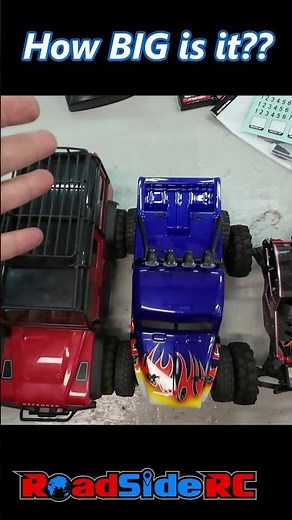 How big is the Redcat Ascent 18?? Comparison vs TRX4M, FX-118, and SCX24 #redcatascent18