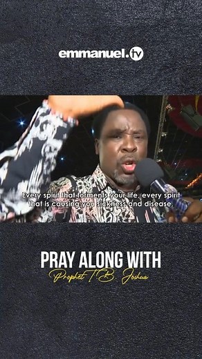 Pray along with Prophet TB Joshua. #ProphetTBJoshuaLegacyLivesOn | Life & Legacy of Prophet TB Joshua 1963-2021