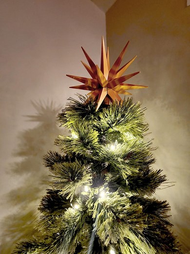 Borromini Star Christmas Tree Topper - Etsy