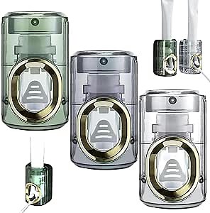 Light Luxury Toothpaste Squeezer,Toothpaste Dispenser,2024 New Toothpastes Squeezers Dispenser,Easy-to-Remove and Clean,Toothpaste Squeezer (3 Pack)