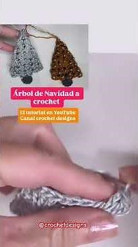 Crochet Christmas Tree Step by Step #crochet #knitting #knitters #tutorial