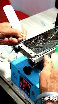 🔥 Display Change & Cutting – Separator Machine Training! 📱🔧