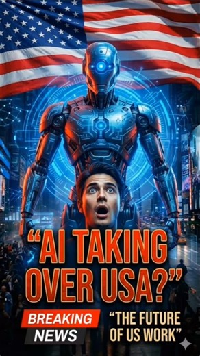 “AI Is Changing America Forever! The Future of the USA Explained 🇺🇸”#shorts #USA