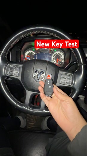 2017 Dodge Ram Key Test after Program