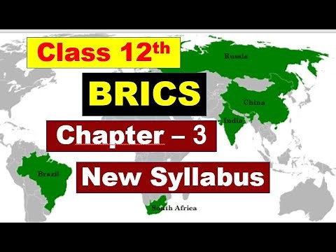 New Centers of power I Class12 Pol science Chapter 4 PART 3 सत्ता के वैकल्पिक केंद्र BRICS TERM 2