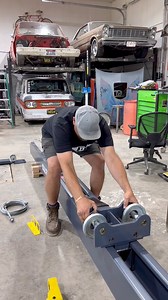 29K views · 202 reactions | Day 1 setting up the BendPak 10APX  We managed to erect both posts and snug them to the ground with the supplied anchors. Both Dick Industries Inc and I were shocked at how tall this lift is Pro tip - if your anchors aren’t sinking all the way, turn em and hammer em again  Lift supplied by Babco  #bendpak #lift #carlift #shop | streettruckdiecast | Facebook