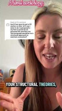 A* Sociology: how to evaluate effectively and avoid juxtaposition #aqasociology #aqa