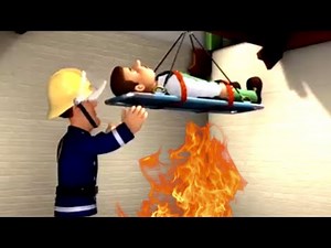 Sam el Bombero Español ⭐️Mike está herido! 🔥Compilación divertida 🔥Dibujos animados