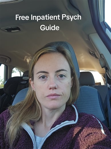 I made a free inpatient psych guide for PMHNPs who want clarity, not perfection. It explains why inpatient psych feels so different — and how to start thinking like a provider. Link in bio. #PMHNP #InpatientPsych #PsychNP #NPEducation