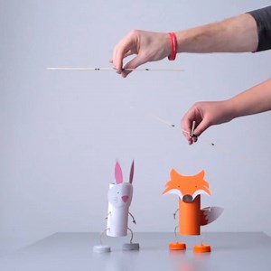 Adorable DIY toilet roll puppets | Kidspiration