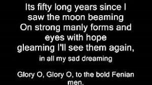 Clancy Brothers - Down by the Glenside (Bold Fenian Men) - Lyrics Chords - ChordU