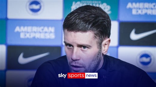 Fabian Hurzeler under pressure from fans as Brighton face arch-rivals Crystal Palace in poor form - The Radar