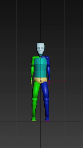 3ds max - Front Flip animation애니메이션 연습 중#3dsmax #animation #FrontFLip #애니메이션