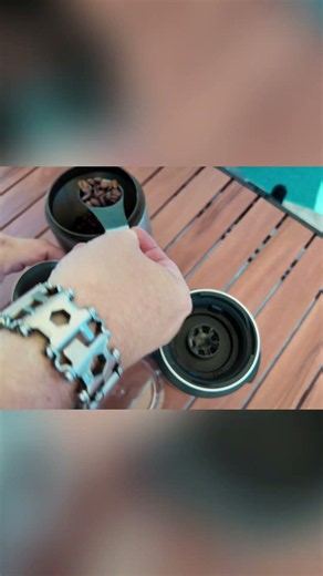 ☕️ This Is How I Brew Perfect Coffee Now #coffeehack #technique #outdoor