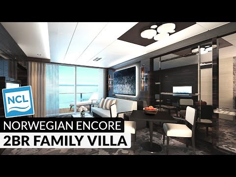 Norwegian Encore | Haven 2-Bedroom Family Villa with Balcony Full Tour & Review 4K | Category H6