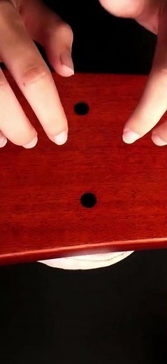 ASMR Scratching And Tapping Hollow Box 🎧😴 #shorts #asmr #sleepasmr #hands #box