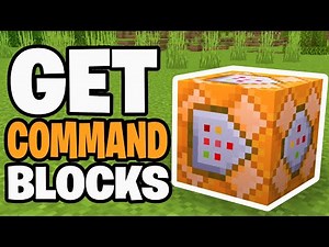 How To Get Command Block In Minecraft! (All Platforms) - Xbox, IOS, Android, PS5, Switch