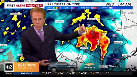 First Alert Weather: Yellow Alert for heavy rain during a.m. commute