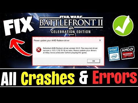 How to Fix Star Wars battlefront 2 Crashing & Error On PC | Fix Battlefront 2 mid game crash