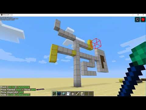 Minecraft Ender Utilities Review: Wand of the Lazy Builder (W/Masa)