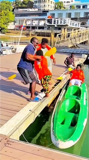 Fat Boy Stepped On The Boat… Then THIS Happened!
