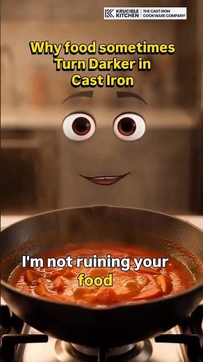 Why Food Turns Dark in Cast Iron | The Truth About Metallic Taste & Seasoning
