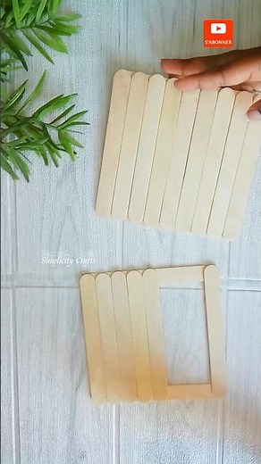 ✨ #DIY facile et rapide #Décoration #BâtonnetsDeGlace #Chambre #DIYFacile