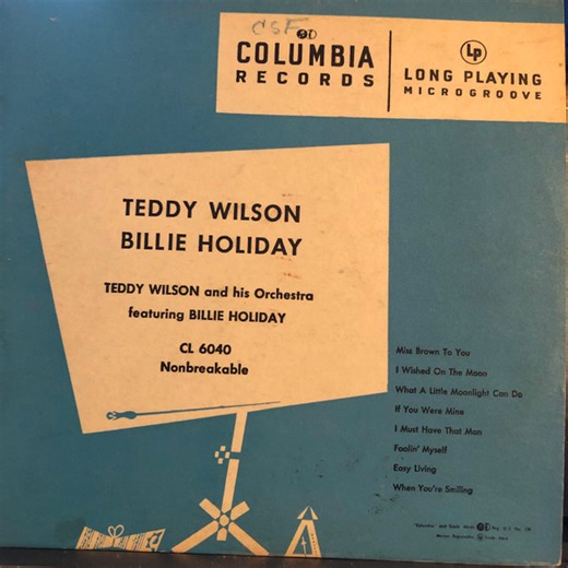 Teddy Wilson - Billie Holiday - Teddy Wilson And His Orchestra Featuring Billie Holiday