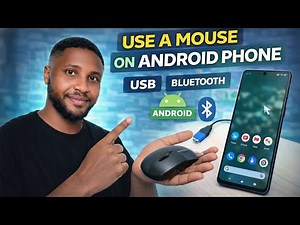 Use a Mouse on Android Phone (USB & Bluetooth)