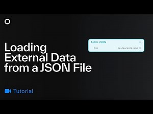 Loading External Data into Play from a JSON File