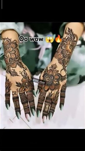 New #mehndi degine # short video