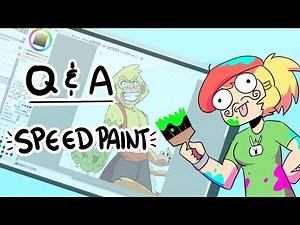 Q&A Speedpaint: Sips (My Monkey Boy)