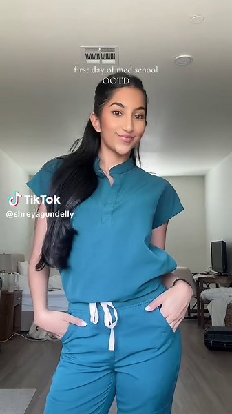 Stylish Scrub Tops for Med School Students