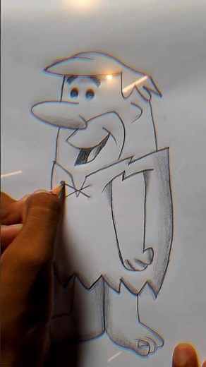 How To Draw Barney | Flintstones | By Art With cc.🤍🤎
