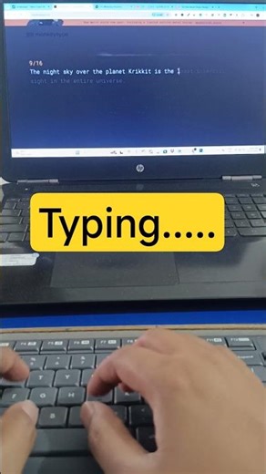 Typing Test practice #typingskills #typing #typingtest #tips #tipsandtricks